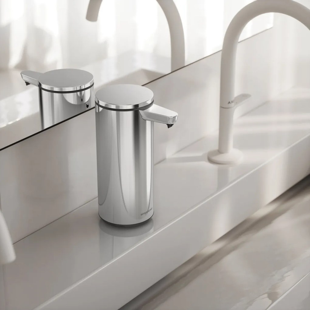 Simplehuman Bezdotykowy dozownik mydła 266 ml,stal nierdzewna błyszcząca