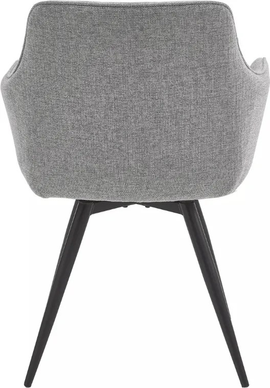 Szare krzesło do kuchni BALLO BREGO