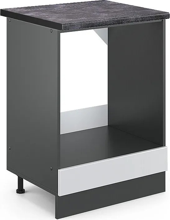 Szafka kuchenna biały wysoki połysk 60x60x81.6 r-line