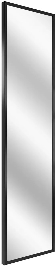 Nowoczesne prostokątne czarne lustro R5-L71