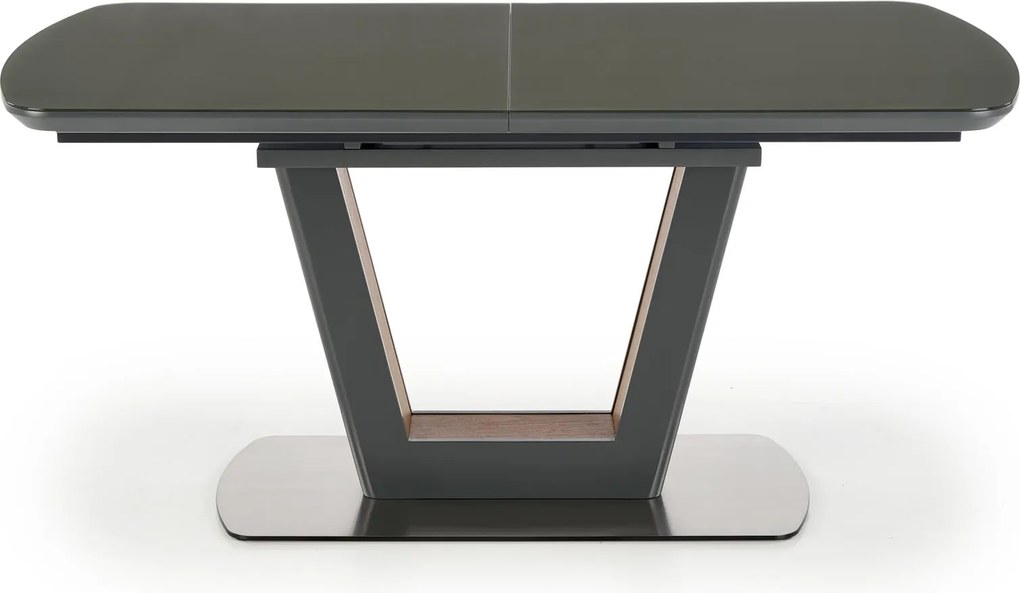 Rozkładany stół do jadalni Bilotti antracyt