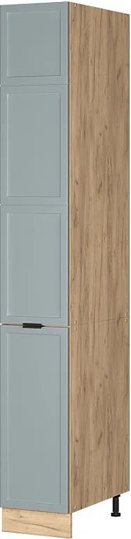 Szafka aptekarska jasnoniebiesko-szary 30x58x206.8 fame-line