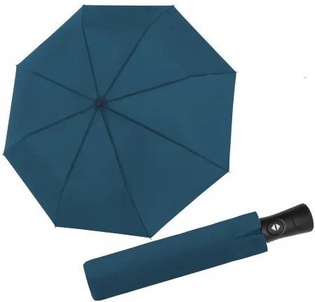 Fiber SUPERSTRONG - automatyczny męski parasol crystal blue