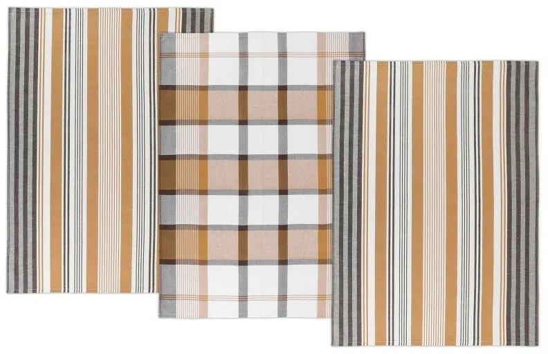 Bellatex Ściereczka kuchenna Proužek, 50 x 70 cm, zestaw 3 szt.