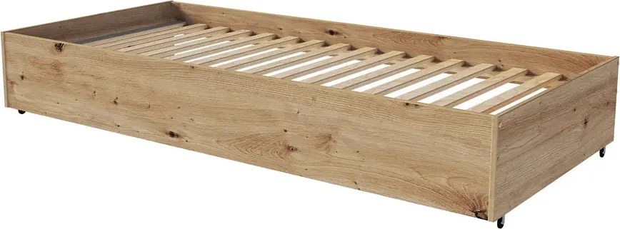 Modułowa szuflada ze stelażem pod łóżko dąb artisan R1-F76
