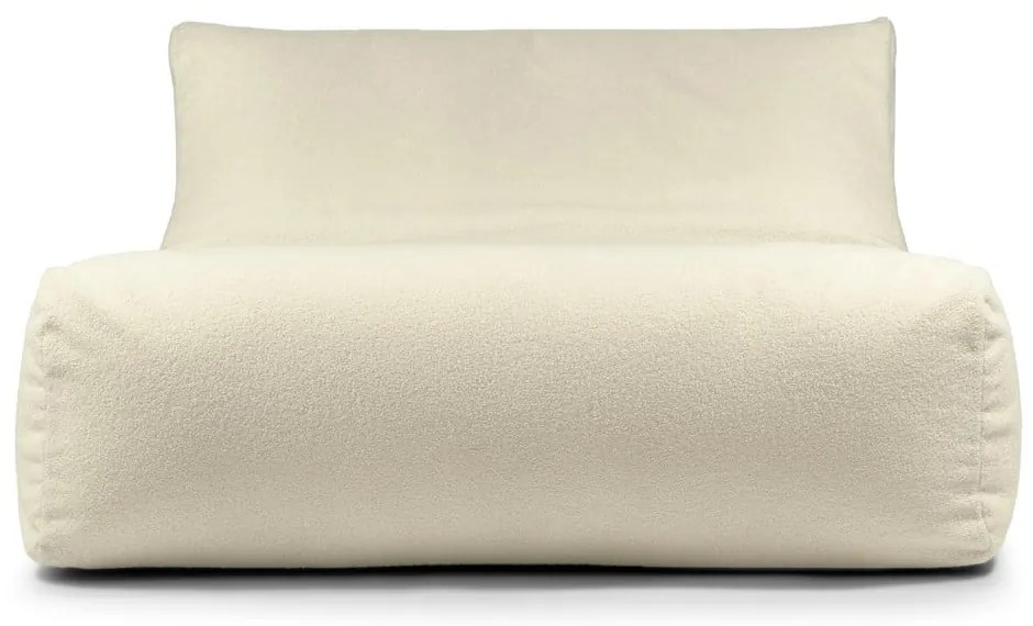 Brązowy worek do siedzenia z materiału bouclé Sofa Lounge – SLOWDOWN