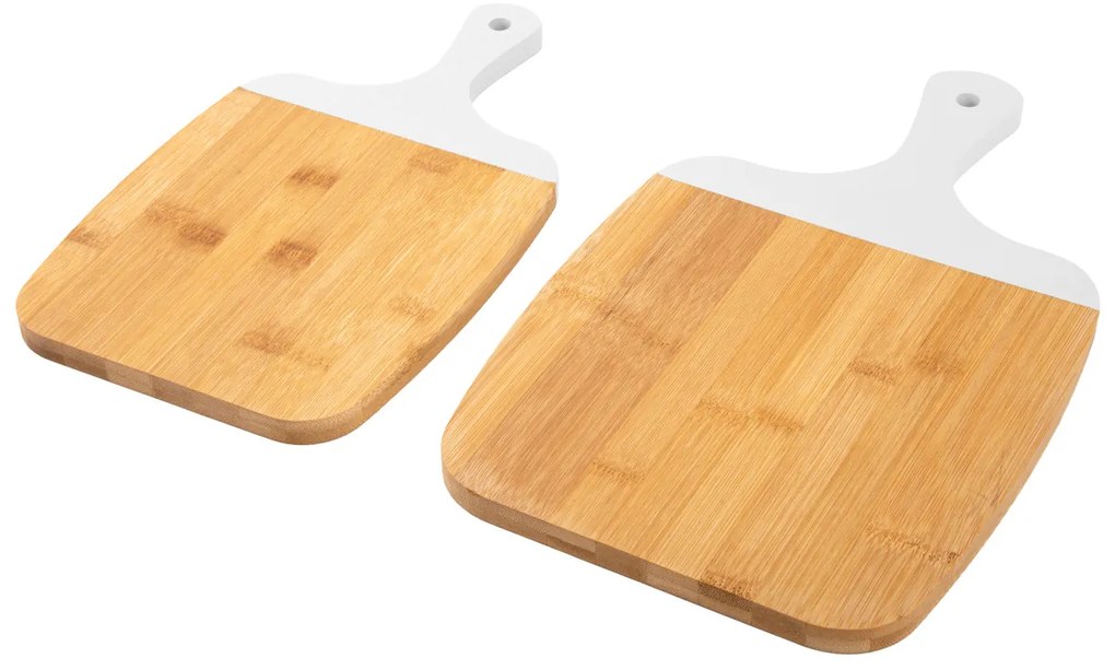 Deski do krojenia bambusowe GOURMET, 2 sztuki