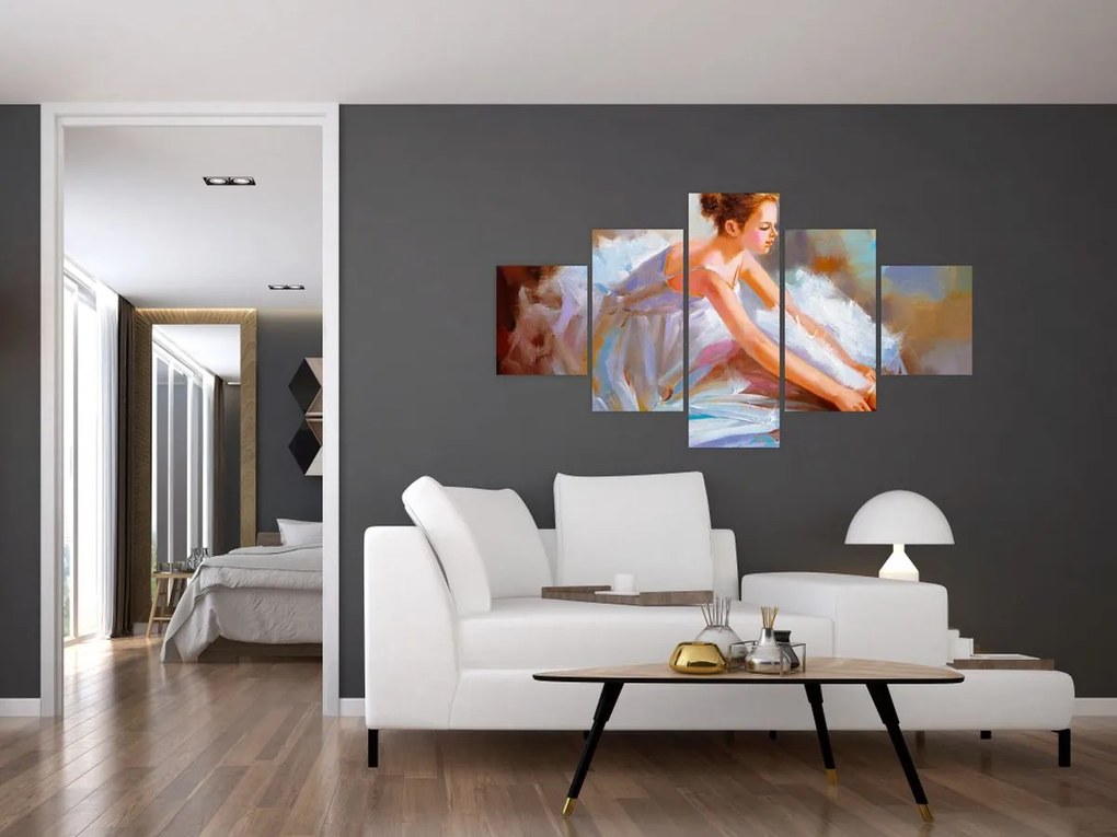 Obraz - Balerina (125x70 cm)