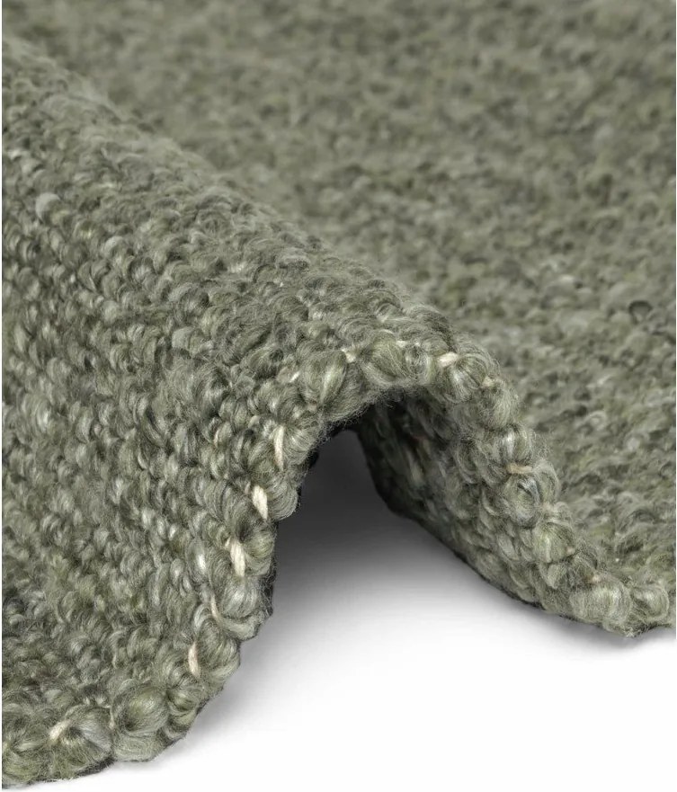 Zielony chodnik z materiału bouclé tkany ręcznie 80x200 cm Notting Hill Portobello – Ted Baker