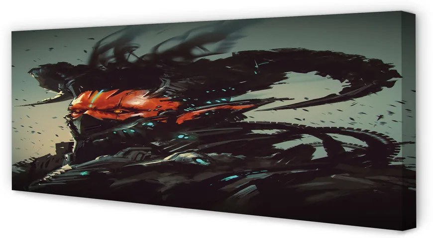 Zdjęcie na płótnie Ciemna Straszna Postać