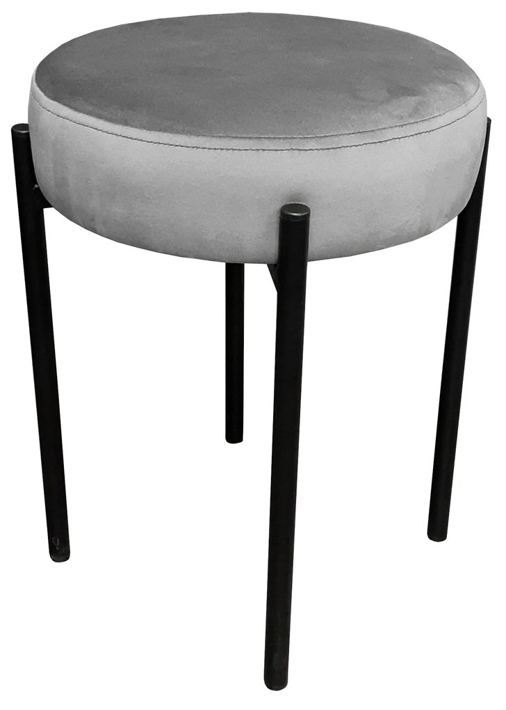 TABORET DIOR STOŁEK LOFT metal MG17