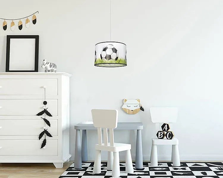 Lampa wisząca dla małych fanów piłki nożnej - 3X A598 S3-Z51