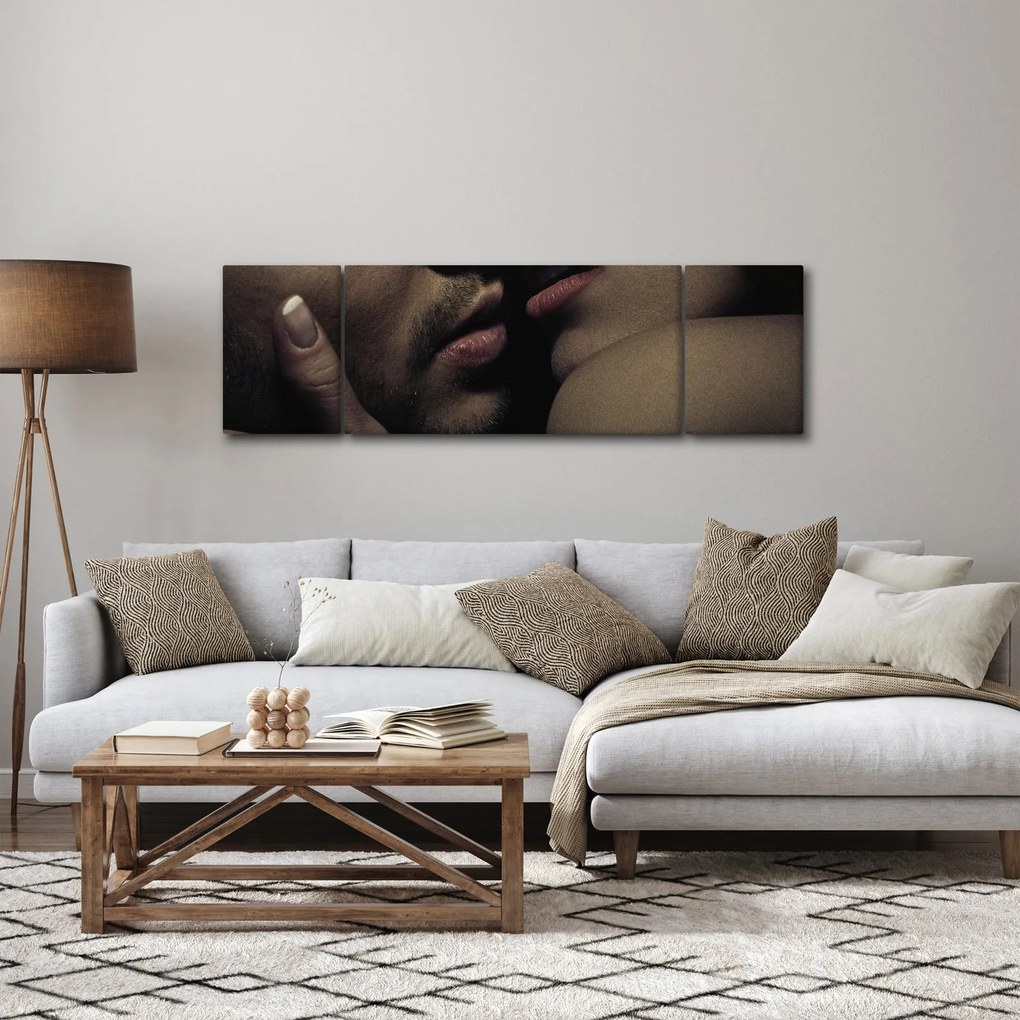 Obraz - Pocałunek (170x50 cm)