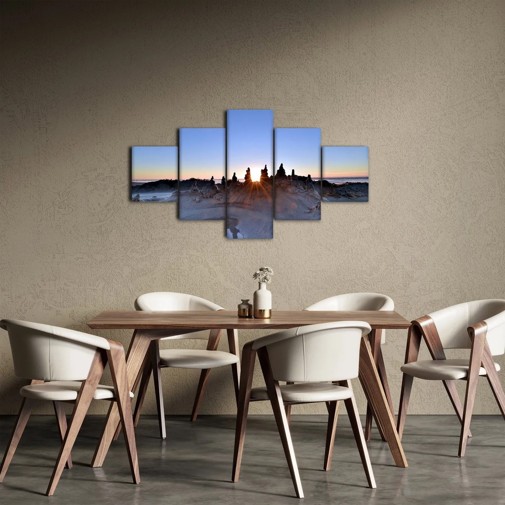 Obraz piaszczystej scenerii (125x70 cm)