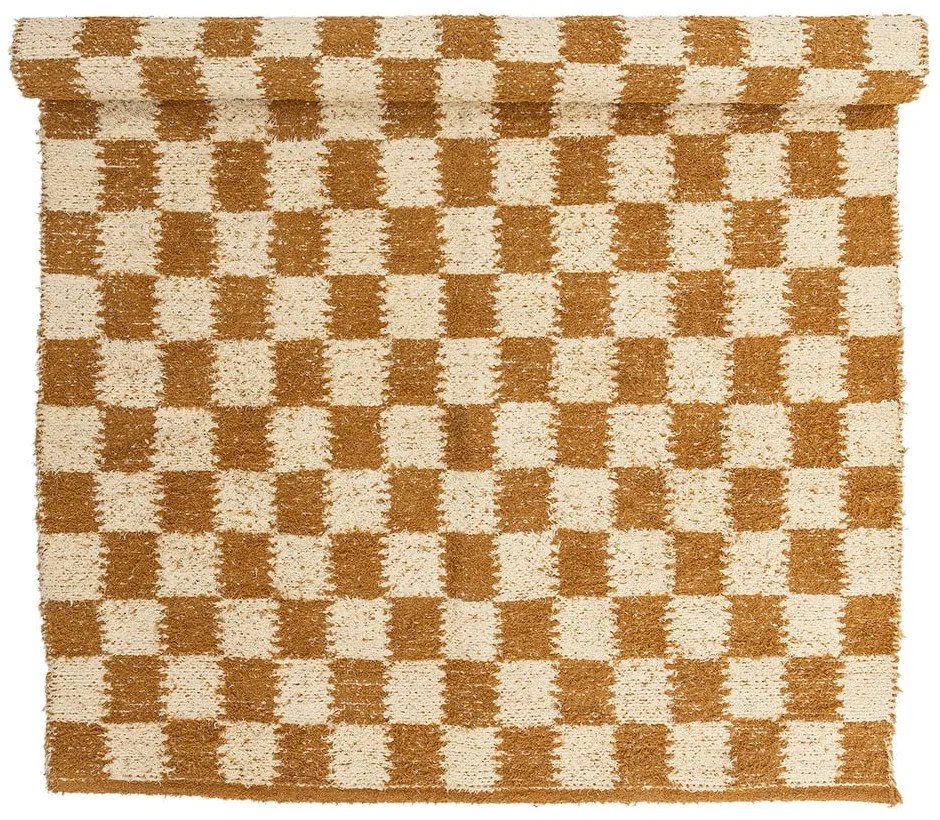 Beżowo-bursztynowy bawełniany dywan 140x200 cm Chola – Bloomingville