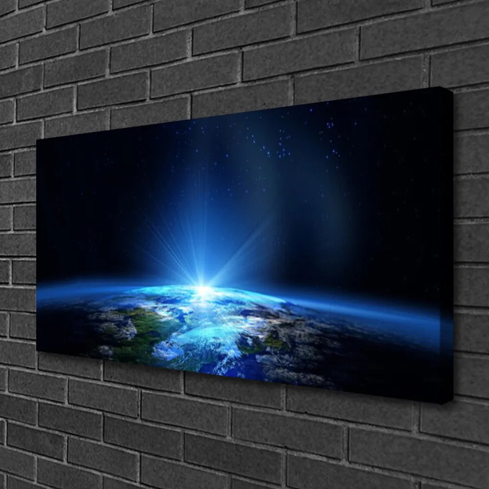 Obraz na płótnie Galaktyczna Podróż przez Kosmos