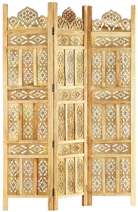 Orientalny parawan rzeźbiony - Relin 120 x 165 cm