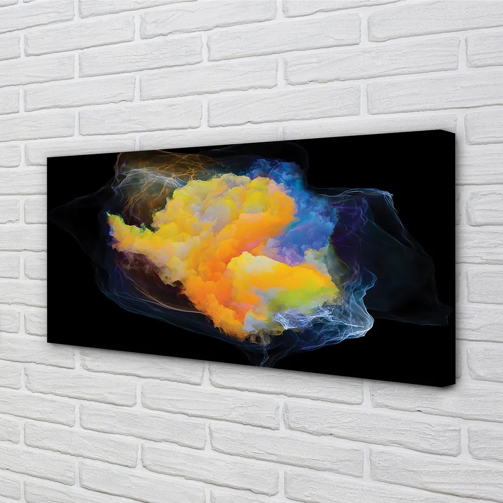 Zdjęcie na płótnie Feeria Kolorowych Fraktali