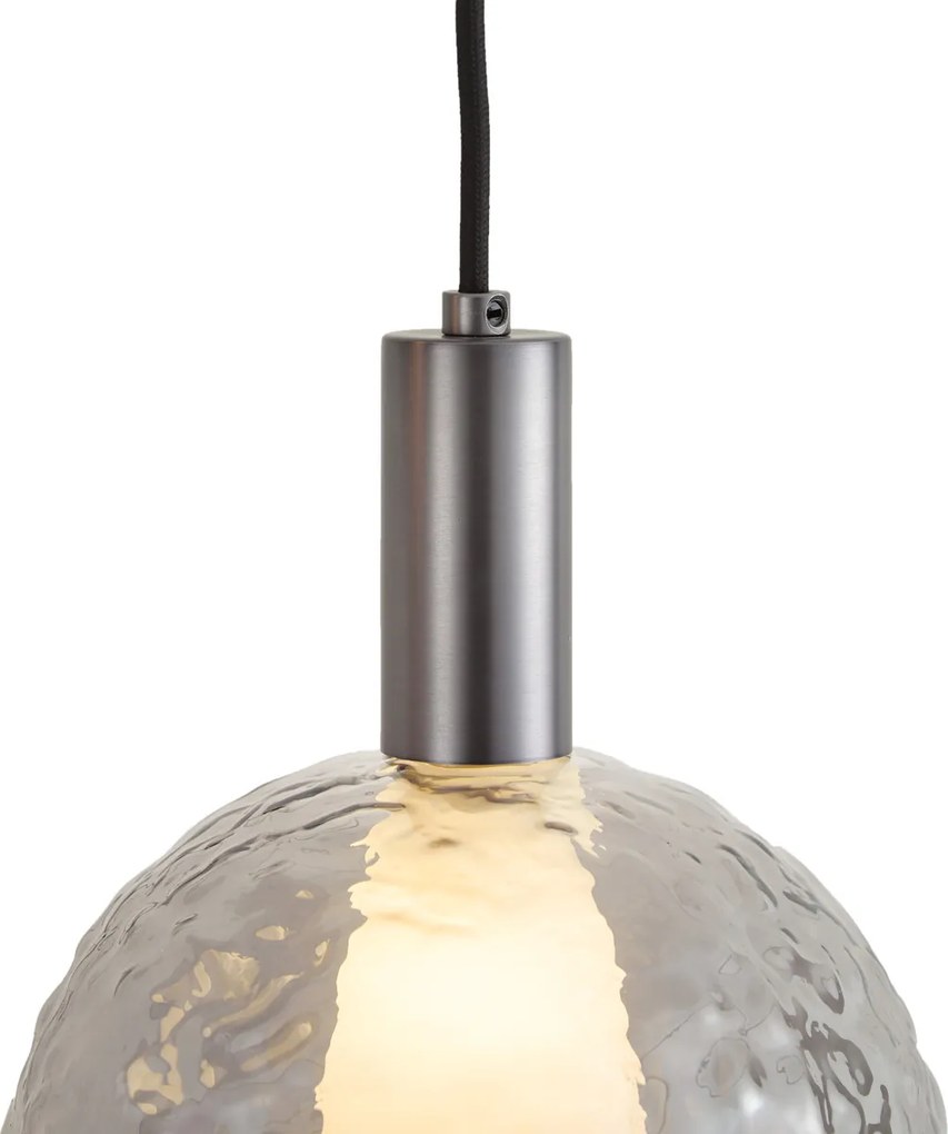 Designerska lampa wisząca grafitowa 3-punktowa - Ard