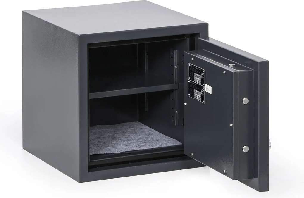 Ognioodporny sejf meblowy z zamkiem kluczowym, klasa S2, 450 x 440 x 435 mm