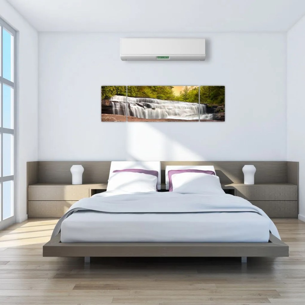 Obraz wodospadu (170x50 cm)