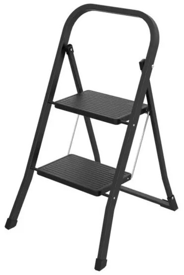 Schodki stalowe MINIFERO 2, czarny