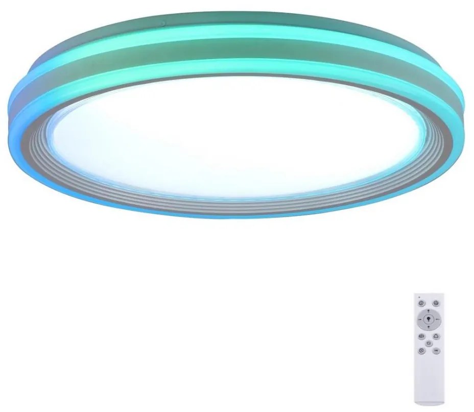 Leuchten Direkt 15154-16-LED RGB 39W/230V ściemniane oświetlenie sufitowe EDGING
