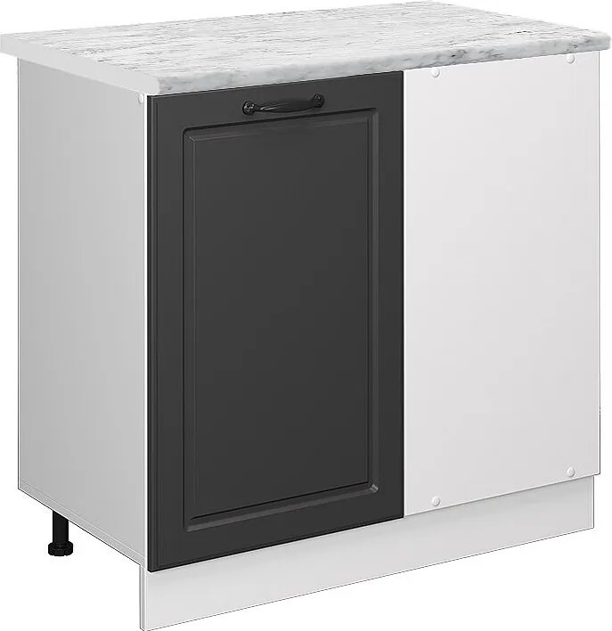 Szafka narożna antracytowy domek wiejski 86x60x81.6 r-line