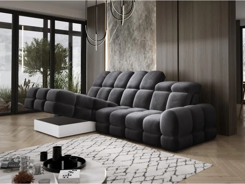 Narożnik TOLLO MINI S Lewostronny Elektryczna regulacja Salvador 15 WERSAL