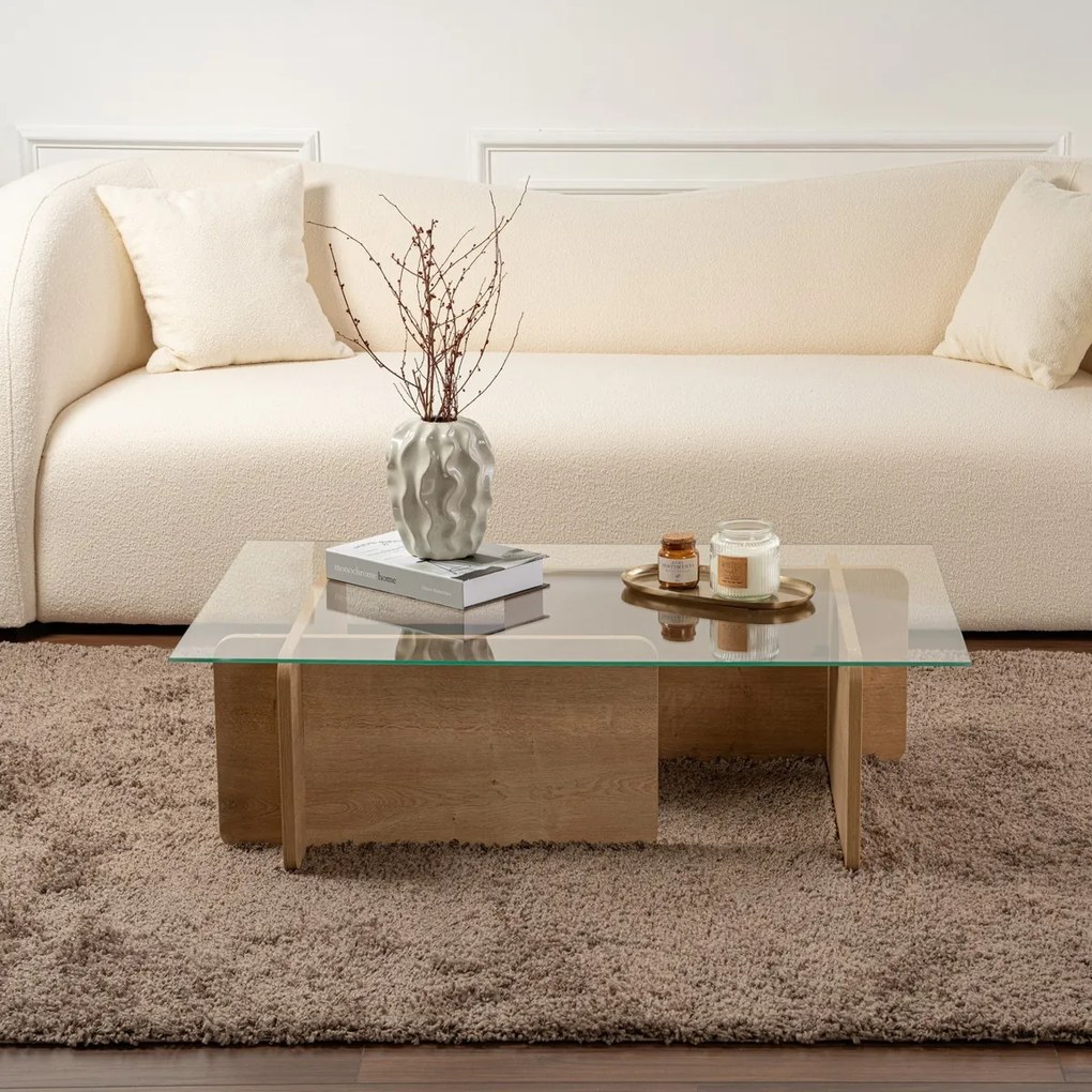 Stolik kawowy Flavio Honey Oak