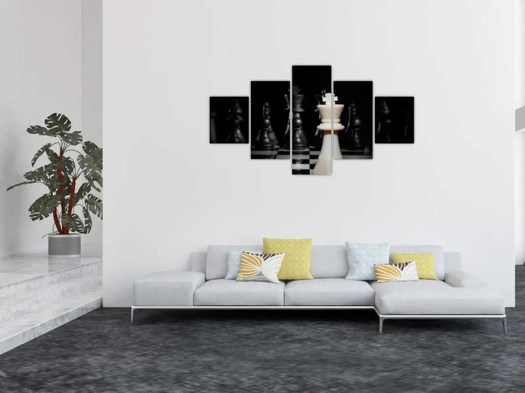 Obraz - Szachy (125x70 cm)
