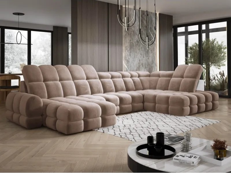 Narożnik TOLLO XL z elektryczną regulacją siedziska WERSAL