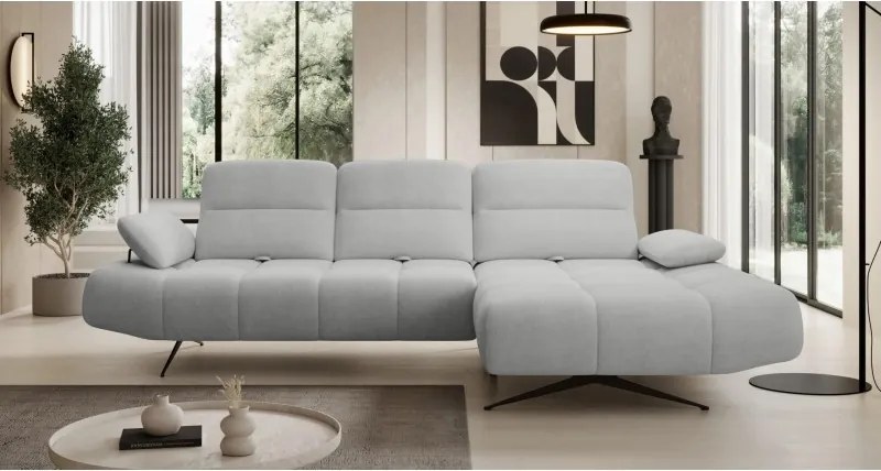 Narożnik FALCAO S układ L z funkcją RELAX WERSAL