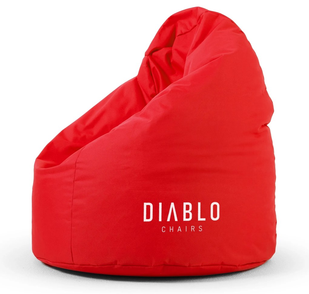 Pufa dla dziecka Diablo Chairs, czerwona