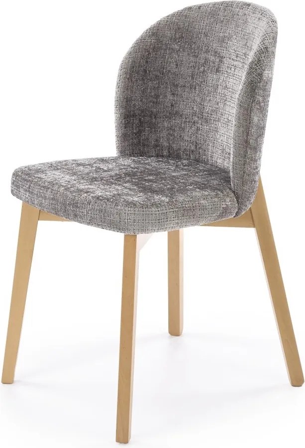 Krzesło do jadalni na drewnianych nogach Basso Halmar