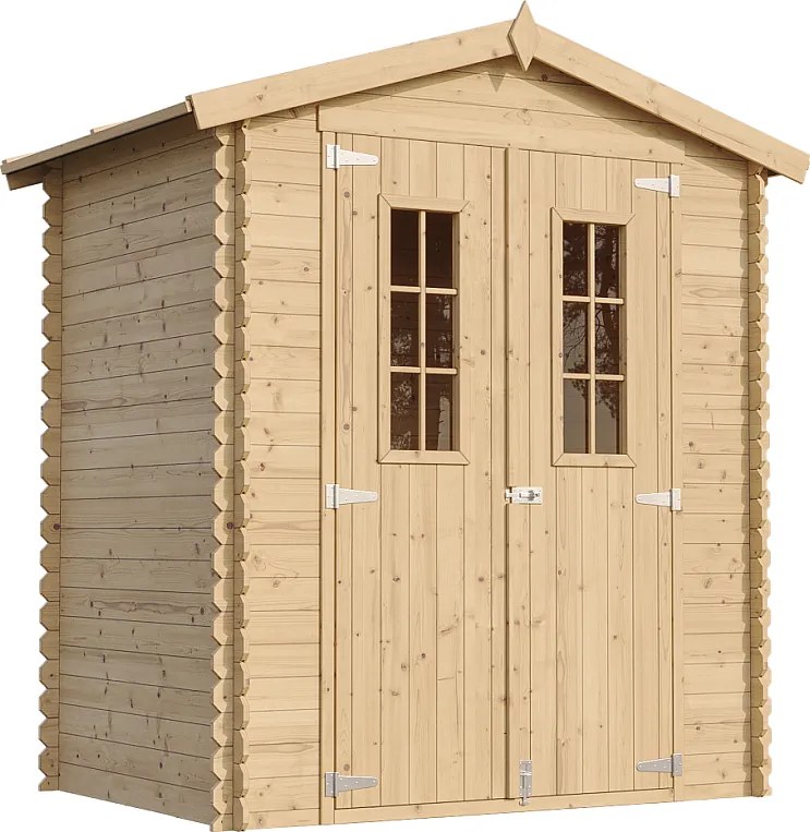 Domek narzędziowy z podłogą - 180 x 130 cm – 2 m2 - M367C+M367G