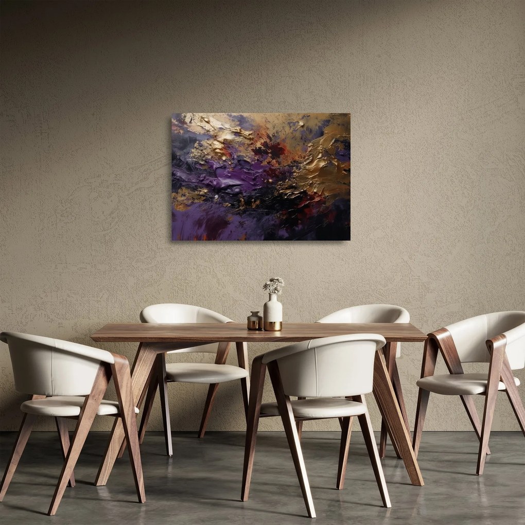 Obraz na szkle - Teksturowana abstrakcja (70x50 cm)