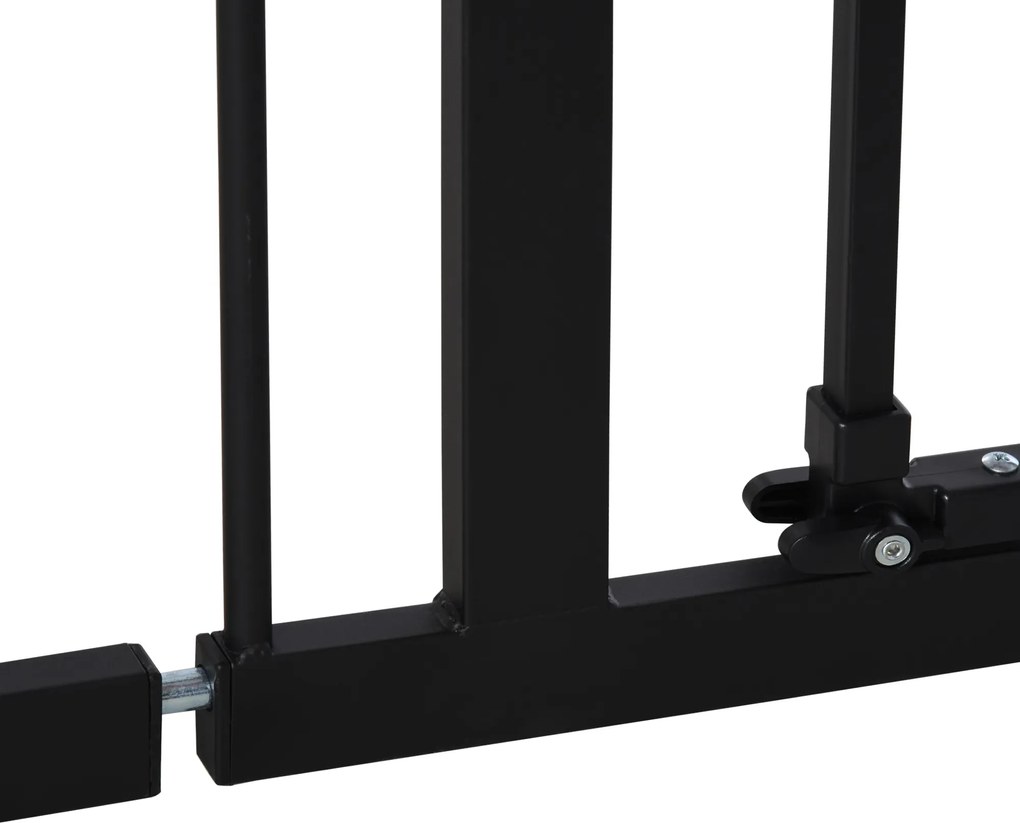 PawHut barierka ochronna dla zwierząt regulowana do domu i mieszkania 136x76 cm | Aosom PL