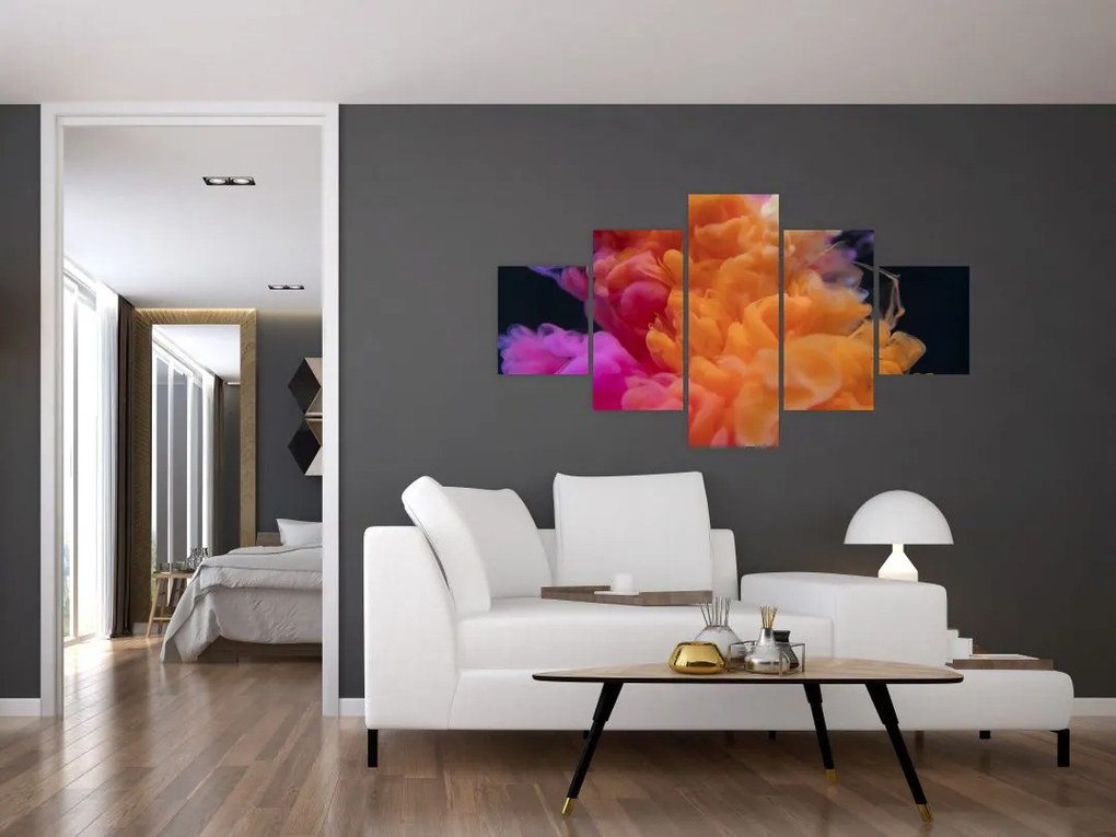 Obraz abstrakcji (125x70 cm)