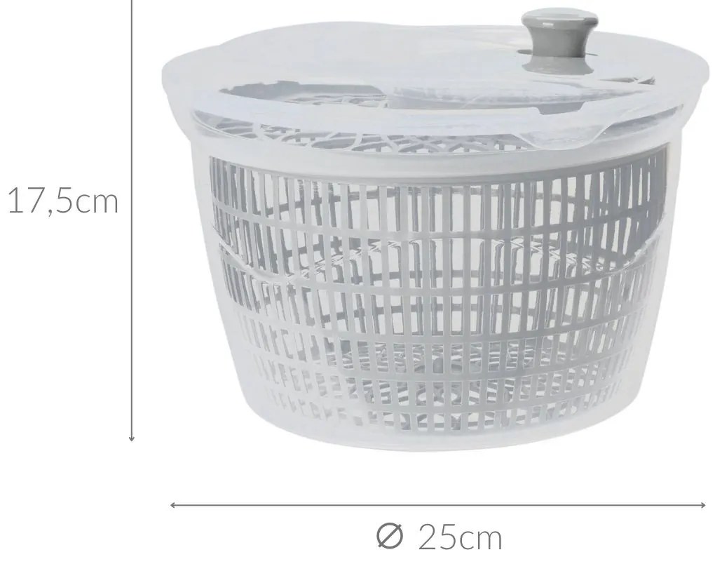 Suszarka wirówka do sałaty, Ø 25 cm