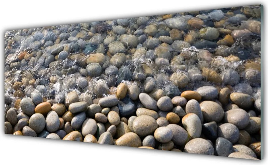 Panel Szklany Spokój Gładkich Kamieni