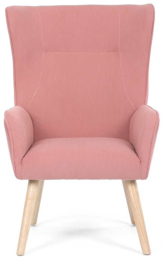 Fotel na uszach PINK2, różowy