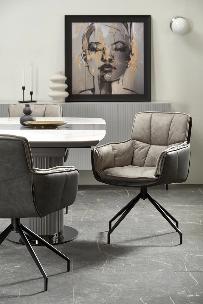 Obrotowy fotel do jadalni K523