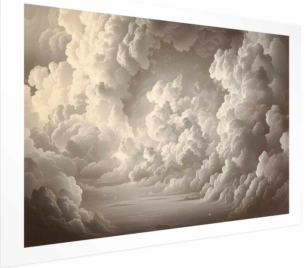 Plakat Miękka gra światła 60x40 cm bez ramy z marginesem ARTGEIST B
