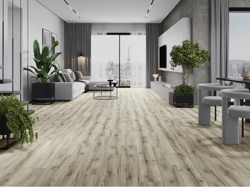 Mexen Wirginia panele winylowe 1227 x 187 mm LVT Dryback 2,5 mm, podkład PVC, 4 V-Fuga, Dąb - F1305-1227-187-255-4V1-01