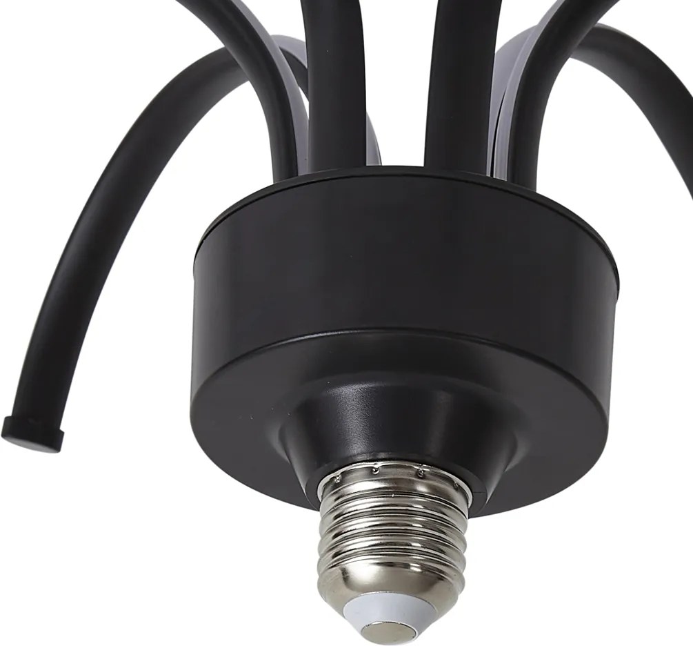 Dekoracyjna żarówka LED E27 czarna 6W 450 lm 3000K