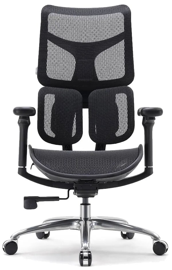Fotel biurowy z siatki Astro, ergonomiczny, zgodny z normą BHP