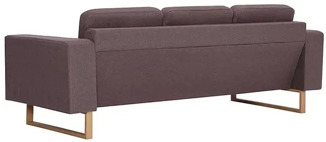 Elegancka trzyosobowa sofa Williams 3x -  taupe