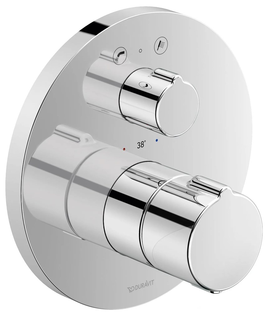 Duravit C.1 termostat wannowy Chrom - 2 tryby wylewki