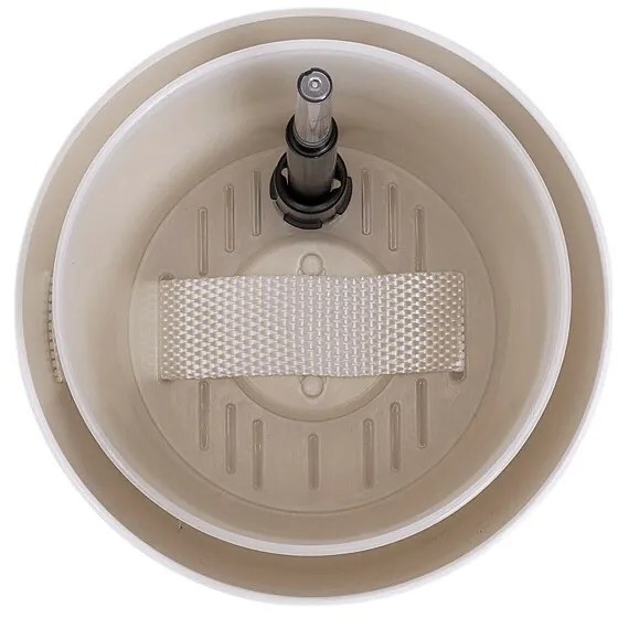 Plastia Doniczka samonawadniająca Tolita brązowy, śr. 16 cm, śred. 16 cm